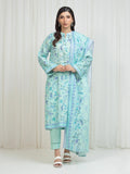 Edenrobe Allure Lawn 08 - Mint Blossom three-piece unstitched printed lawn suit by Edenrobe