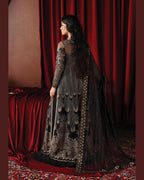La Fushia Chariot Charcoal formal embroidered design - view 2