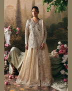 La Fushia Emperor Ivory formal embroidered design - view 1