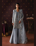 La Fushia Magician Powder Blue formal embroidered design - view 1