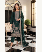 Rubab Emerald Green alternate view