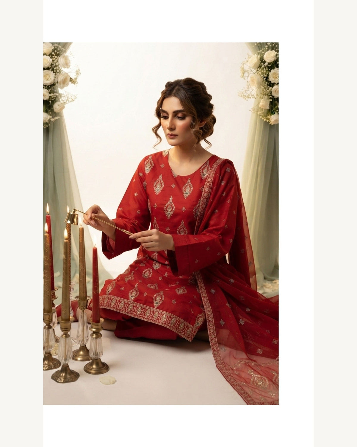 Sanam Red alternate view